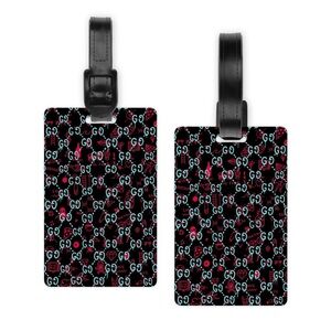 HANDMADE FASHION Luggage Tag With Strap
